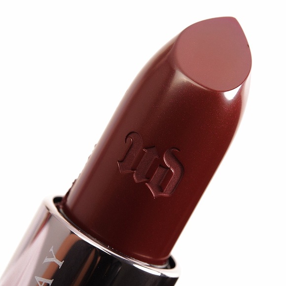 Urban Decay Revolution Lipstick - Shame - Deep Burgundy Pearl Finish New in Box